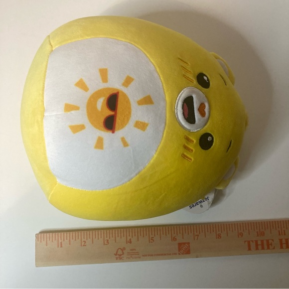 Squishmallows 8" Care Bears Funshine Bear - Picture 9 of 10